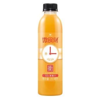 统一 微食刻（衡）100%果蔬汁 280ml/瓶